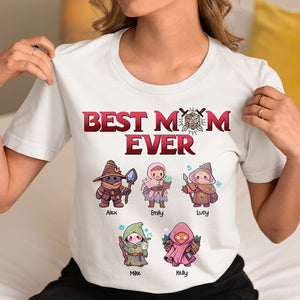 Personalized Gifts For Mom Shirt Best Mom Ever 02KAHN170224 - 2D Shirts - GoDuckee