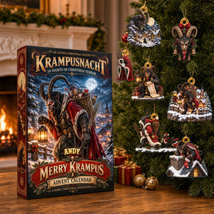 Krampus Advent Calendar Blind Box, Personalized Gifts 04qhdh221026 - Advent Calendar - GoDuckee
