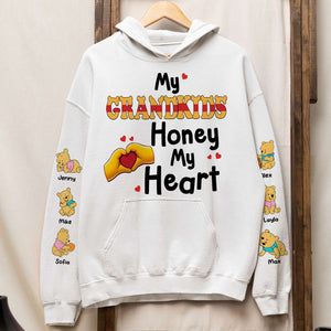 Personalized Gifts For Grandma Shirt Little Bear Kids 01OHMH120325 - AOP Products - GoDuckee