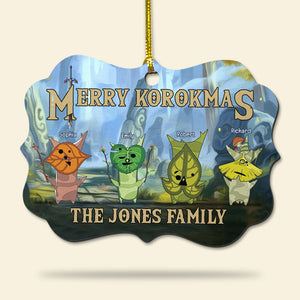 Family-Medallion Acrylic Ornament- Gift For Family- Christmas Gift- Family Ornament PW-03naqn250923 - Ornament - GoDuckee