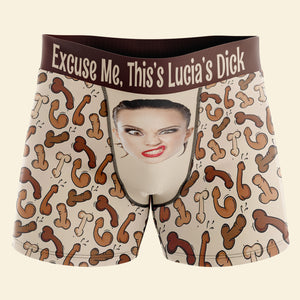 Personalized Gifts For Husband Men's Boxer Briefs 03OHDT110124 - Boxer Briefs - GoDuckee