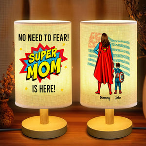 Personalized Gift For Mom Table Lamp Mother's Day Super Mom 04HUDT250325PA - Table Lamp - GoDuckee