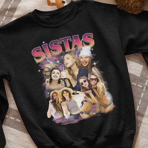 Personalized Gifts For Friend T-shirt Bootleg Style Custom Photo 01XQMH090724 - Shirts - GoDuckee