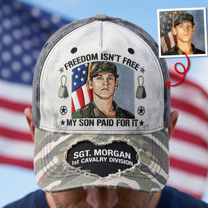 Military Served Member Support Classic Cap, Personalized Gifts For Veteran Families 04qhtn260526 - Caps - GoDuckee