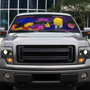 Personalized Gifts For Couple Windshield Sunshade 04TODT140624 - Doormat - GoDuckee