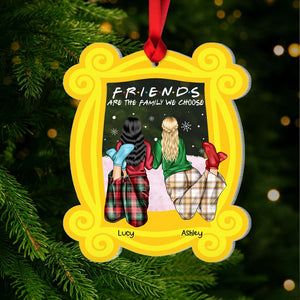 Friends The Family We Choose 02nahn201123tm Personalized Acrylic Ornament - Ornament - GoDuckee