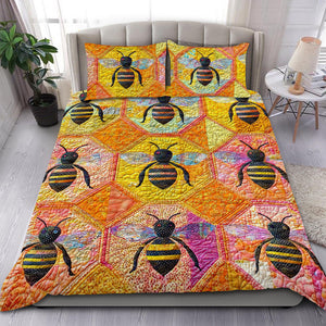 Personalized Gifts For Bee Lovers Quilt Bed Set 04qnqn061124 - Blanket - GoDuckee