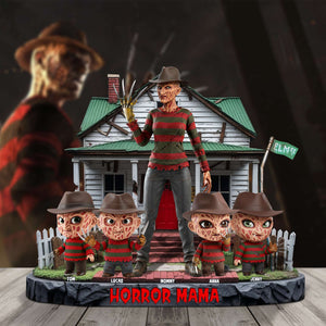 Personalized Gifts For Mom Acrylic Plaque- Horror Mama & Little Ones 02QHTN160425-Homacus