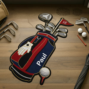 Fairway Style Golf Bag Doormat - Personalized Gifts For Golfers 04HYLU081025 - Doormat - GoDuckee