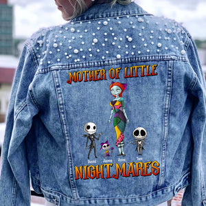 Personalized Gifts For Mom Denim Jacket Mother Of Little Nightmares 03ohtn010424 - Denim Jacket - GoDuckee