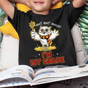 Hoot Hoot Hooray, Gift For Kids, Personalized Shirt, Back To School Shirt, Summer Gift 04HUHN030723 - Shirts - GoDuckee