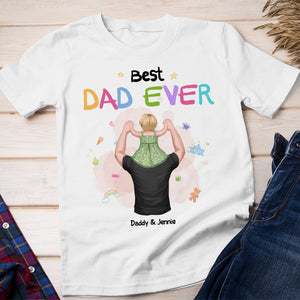 Personalized Dad Shirt Best Dad Ever, Gift For Dad - Shirts - GoDuckee