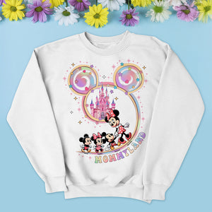 Personalized Gifts For Mom Shirt, Mommy's Dreamy Land 01QHQN310325 - Shirts - GoDuckee