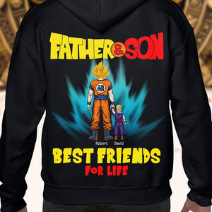 Father And Son Best Friends For Life 05qhqn010623hh Personalized Shirt - Shirts - GoDuckee