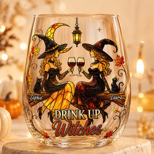 Besties Witch Glass Egg Cup - Personalized Gifts For Best Friends 05hudt310726