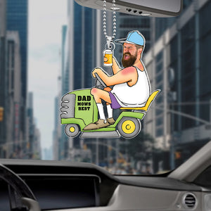 Personalized Gifts For Dad Car Ornament 01hupu200224 Father's Day - Ornaments - GoDuckee