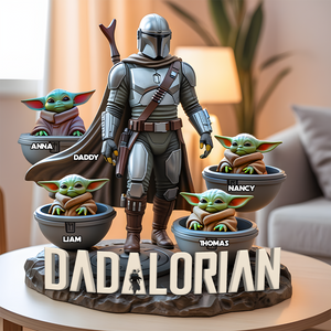 Personalized Gifts For Dad Plaque, Best Dad In The Galaxy 02qhpu110425 - Shaped Plaques - GoDuckee
