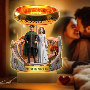 Adventure Couple LED Light - Personalized Gifts For Couple 03naqn260625 - Led Night Light - GoDuckee