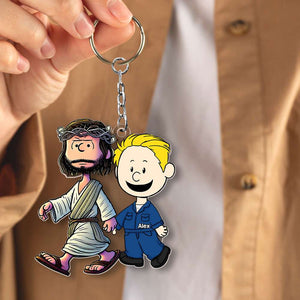 Personalized Gifts For Christian Keychain Custom Job 04OHMH200125HG - Keychains - GoDuckee