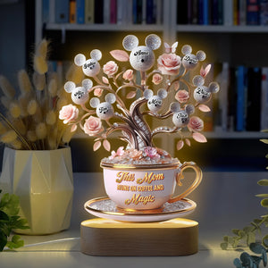 Magic Mouse Mom LED Light Personalized Gifts For Mom 04tgtn220425 - Led Night Light - GoDuckee