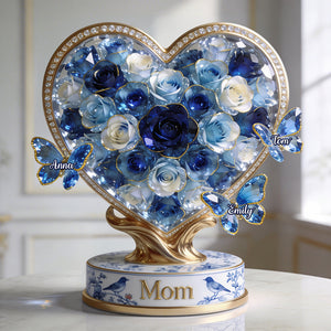 Toile De Jouy Acrylic Plaque - Personalized Gifts For Mothers 04pgdt060426 - Shaped Plaques - GoDuckee