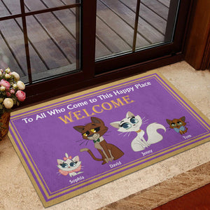 Personalized Gifts For Family Doormat DOR-SJRMD-01KATN140324 - Doormats - GoDuckee
