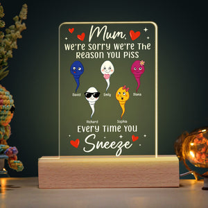 Personalized Gifts For Mom LED Light Every Time You Sneeze - Led Lights - GoDuckee