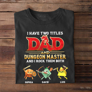 I Have Two Titles And I Rock Them Both-01natn300523 Personalized Shirt - Shirts - GoDuckee