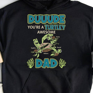 Dad You're Awesome 09dnqn300523 Personalized Shirt - Shirts - GoDuckee