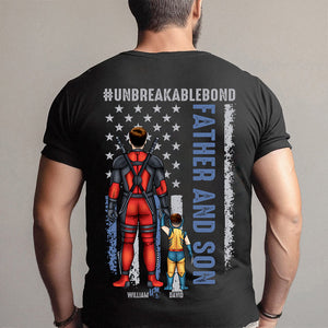 Personalized Gifts For Dad Shirt Unbreakable Bond Father And Son 06acdt250324pa - 2D Shirts - GoDuckee