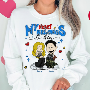 Personalized Gifts For Couple Shirt Y2k Style 02topu030125hg - Shirts - GoDuckee