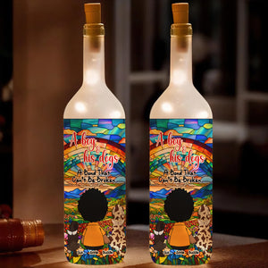 Personalized Gifts For Dog Lovers Bottle Lamp, A Bond Can't Be Broken 04KALU170225HG - Bottle Lamp - GoDuckee