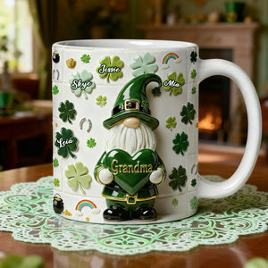 Lucky Coffee Mug - Personalized Gifts For Mother and Grandma 01tota130226 - Coffee Mug - GoDuckee