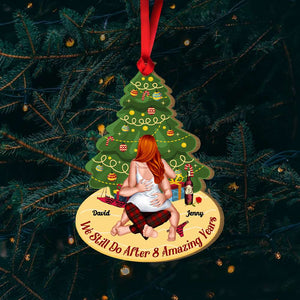 We Still Do After Amazing Years, Couple Gift, Personalized Acrylic Ornament, Funny Couple Ornament, Christmas Gift 03OHHN110923HH - Ornament - GoDuckee