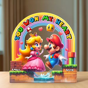 Couple Acrylic Plaque Personalized Gifts For Couple 01hupu150425 - Shaped Plaques - GoDuckee