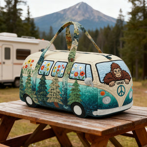 Personalized Gifts For Camping Lovers Quilted Duffle Bag 01PGTN241225 - Quilted Duffle Bag - GoDuckee