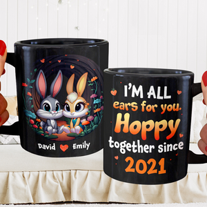 Personalized Gifts For Couple Coffee Mug Hoppy Together 03kapu211224 - Coffee Mug - GoDuckee