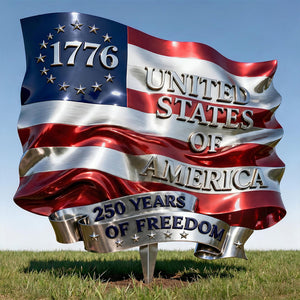 Proud Flag Metal Sign, Personalized Gifts For Patriots 02qhdt260226 - Metal Signs - GoDuckee