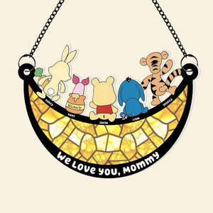 Personalized Gifts For Mom Suncatcher Window Hanging Ornament 04htqn250424 - Ornaments - GoDuckee