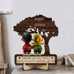 Personalized Gifts For Couple Wood Sign 04ohqn171224 - Wood Sign - GoDuckee
