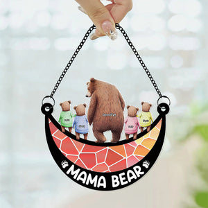 Personalized Gifts For Mom Suncatcher Window Hanging Ornament 03naqn250424 - Ornaments - GoDuckee