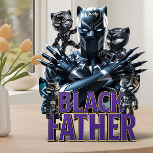 Mighty Father Acrylic Plaque - Personalized Gifts For Dad 04naqn120525 - Shaped Plaques - GoDuckee