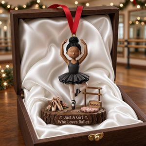 Ballet Girl Acrylic Ornament - Personalized Christmas Gifts For Ballet Lovers 03nalu100926 - Ornament - GoDuckee