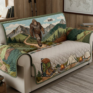 Hiking Quilted Sofa Cover - Personalized Gifts For Camping Lovers 01kita280126 - Sofa Cover - GoDuckee