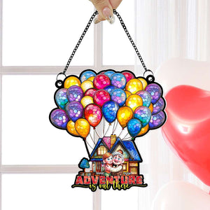 Customized Gifts For Couple Love Movie Acrylic Suncatcher Valentine 02XQLU021224 - Ornament - GoDuckee