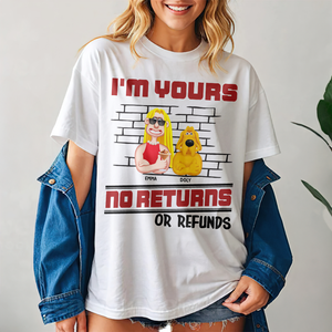 Personalized Gifts For Dog Lovers Shirt 01kapu220225pa We're Yours - Shirts - GoDuckee