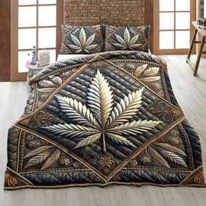 Personalized Gifts For Weed Lovers Quilt Bedding Set Special Line 02toqn110125 - Blanket - GoDuckee