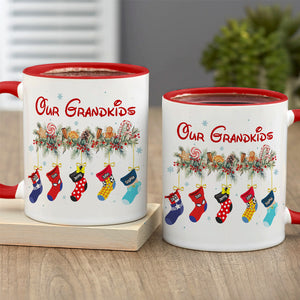 Grandma's Little Grandkid Socks 01natn301023 Personalized Accent Mug - Coffee Mug - GoDuckee