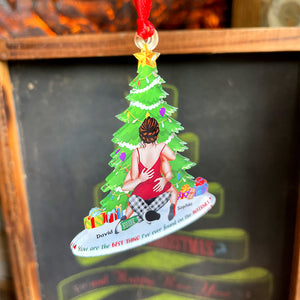 You Are The Best Thing, Couple Gift, Personalized Acrylic Ornament, Funny Couple Ornament, Christmas Gift - Ornament - GoDuckee