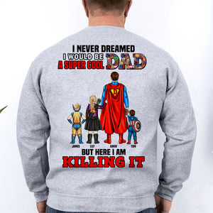 Personalized Gifts For Dad Shirt Super Cool Dad 062hutn300324pa - 2D Shirts - GoDuckee